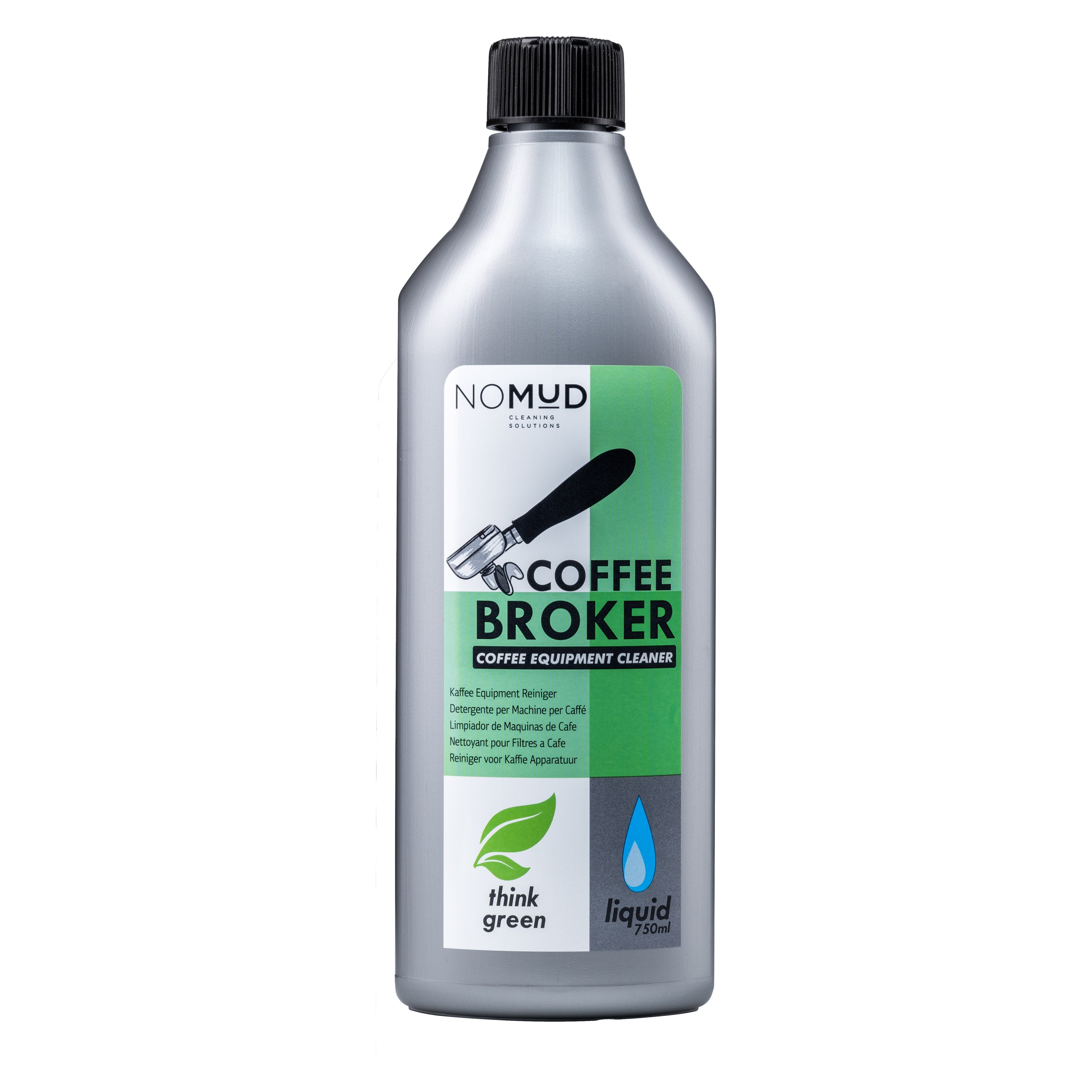 NoMud Coffee Broker Kaffeemaschinenreiniger Equipment Siebträger Liquid 750ml